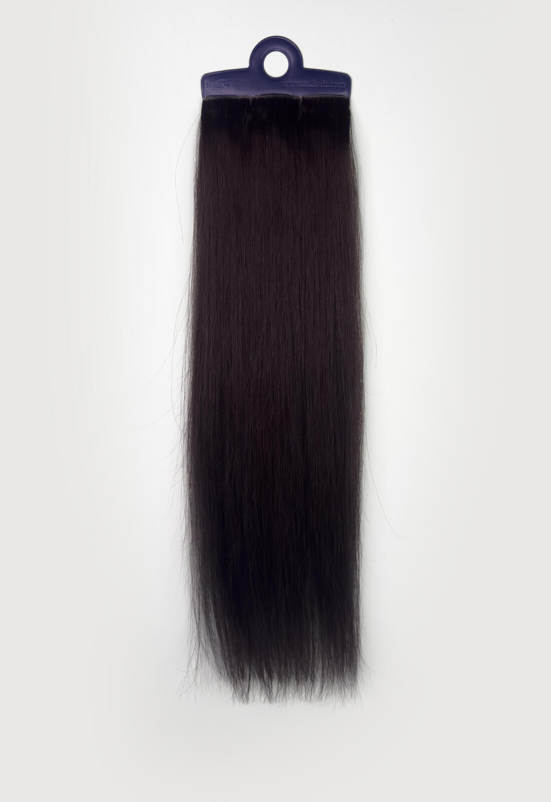 Gold QuickLip Hair Extensions – G18C | Color 1B# Dark Brown
