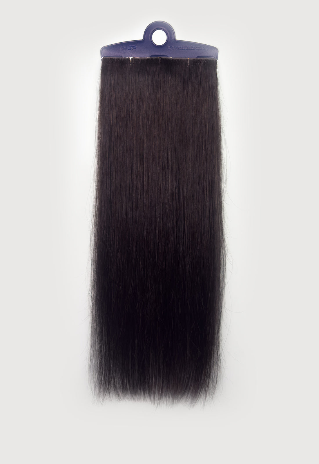 Gold QuickLip Hair Extensions – G18D | Color 1B# Dark Brown