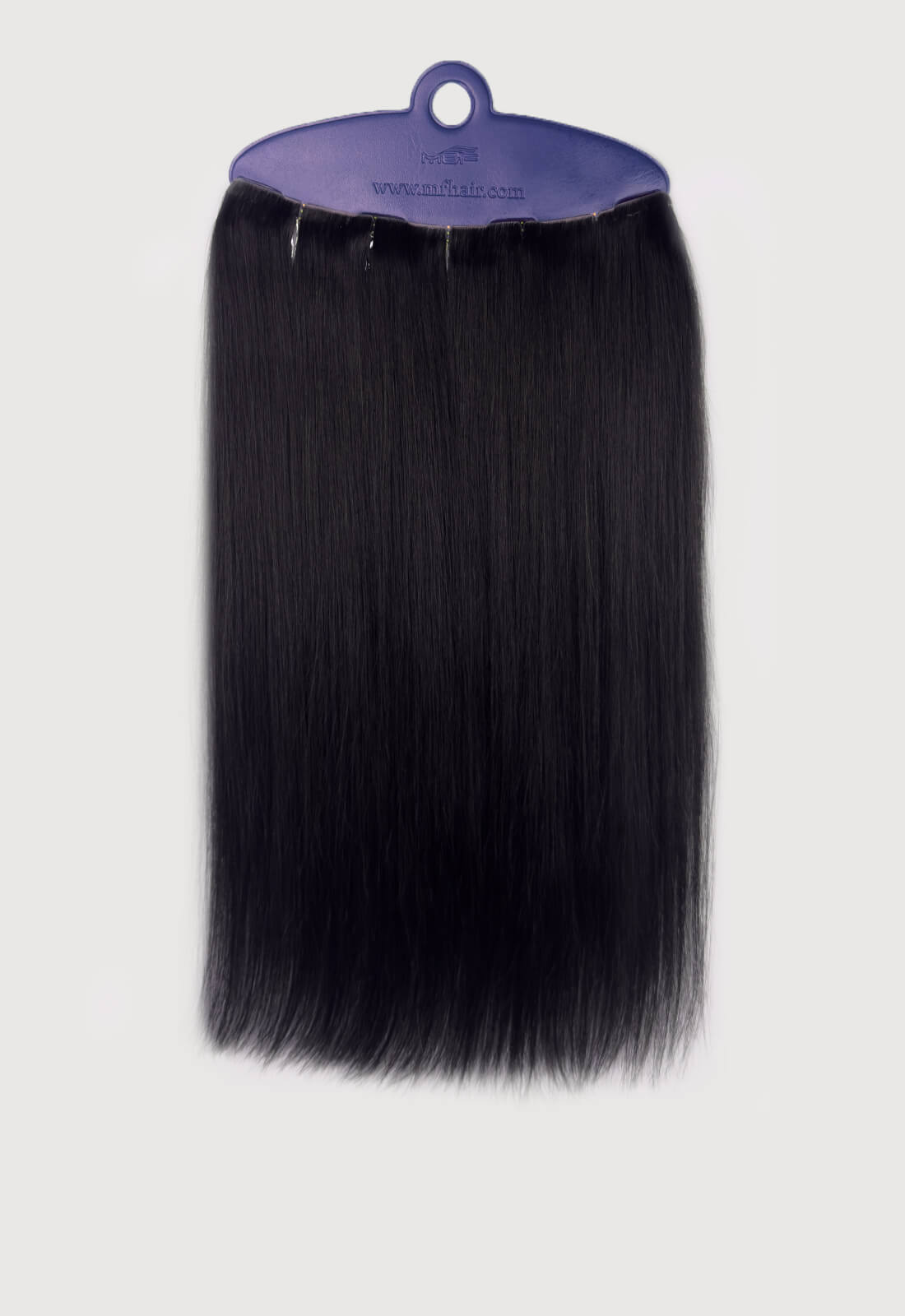 Gold QuickLip Hair Extensions – G18F | Color 1# Black