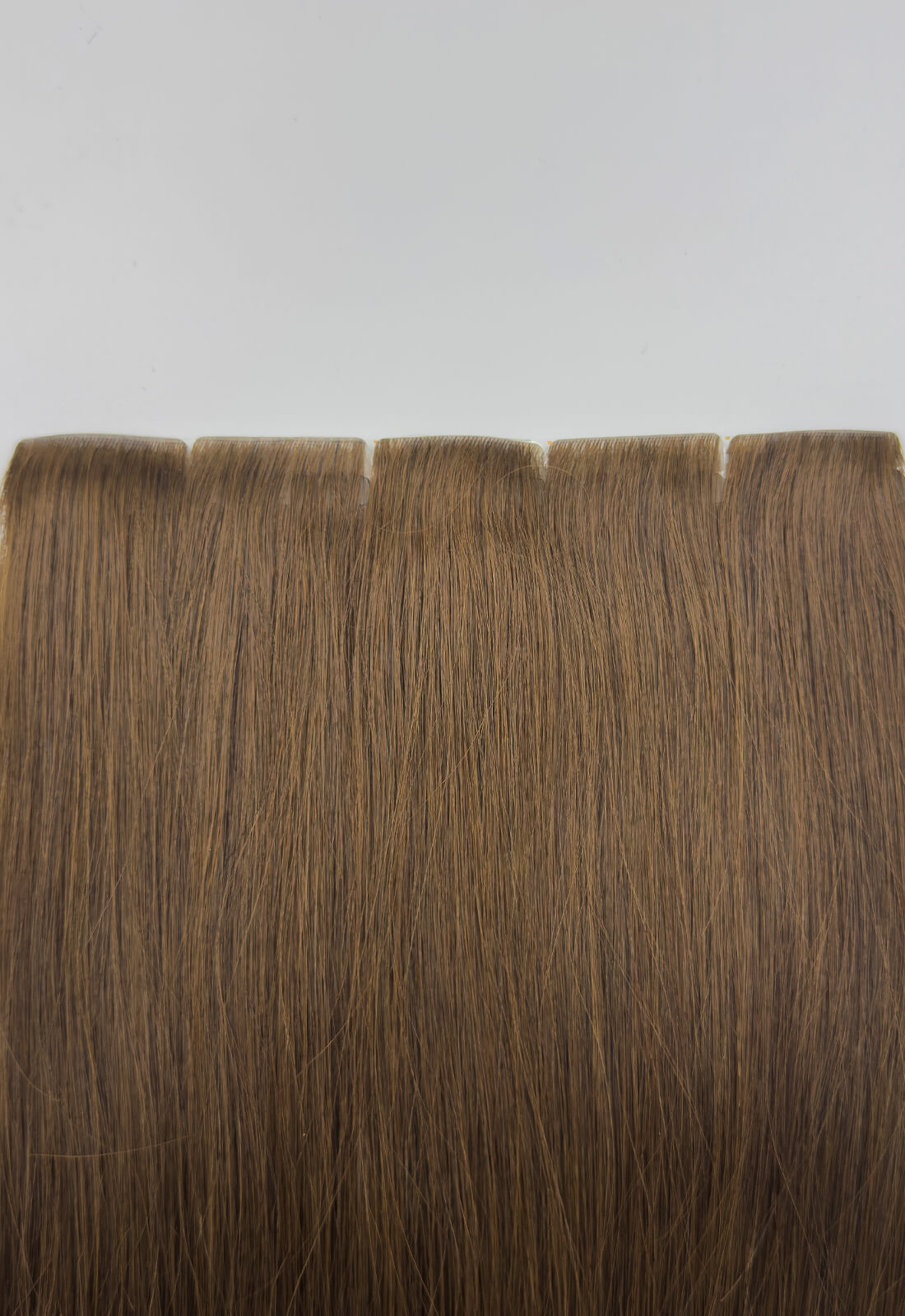 Gold QuickLip Hair Extensions – G18E | Color 2# Brown