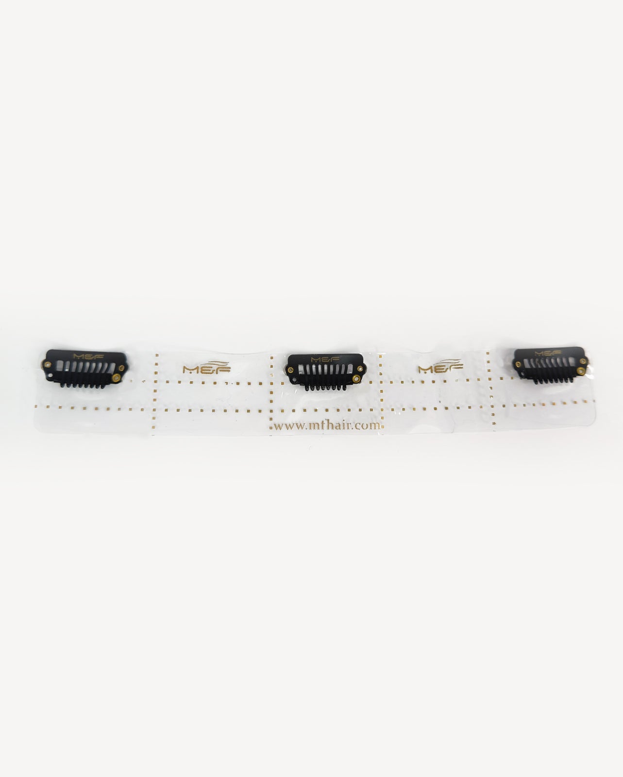 Clip Base 20 cm Black - M and F Hair Trading, L.L.C.
