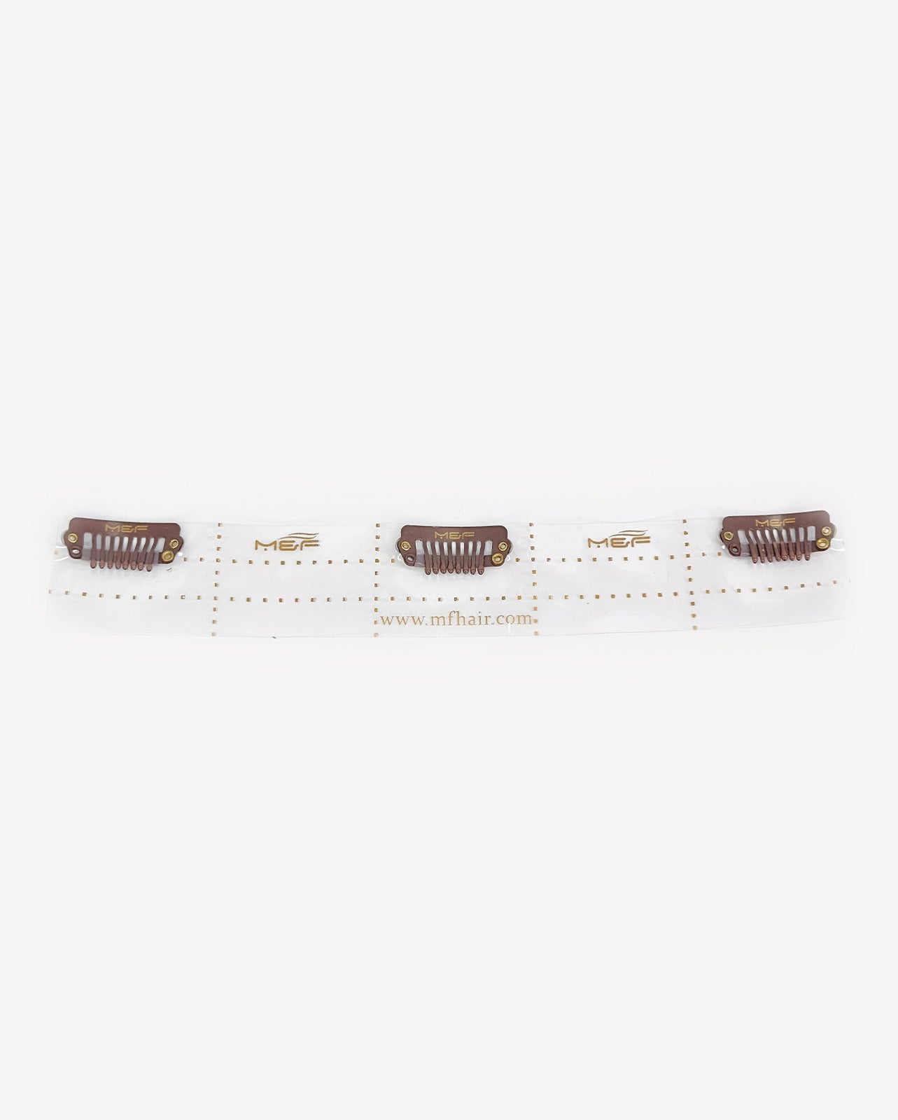 Clip Base 20 cm Brown - M and F Hair Trading, L.L.C.