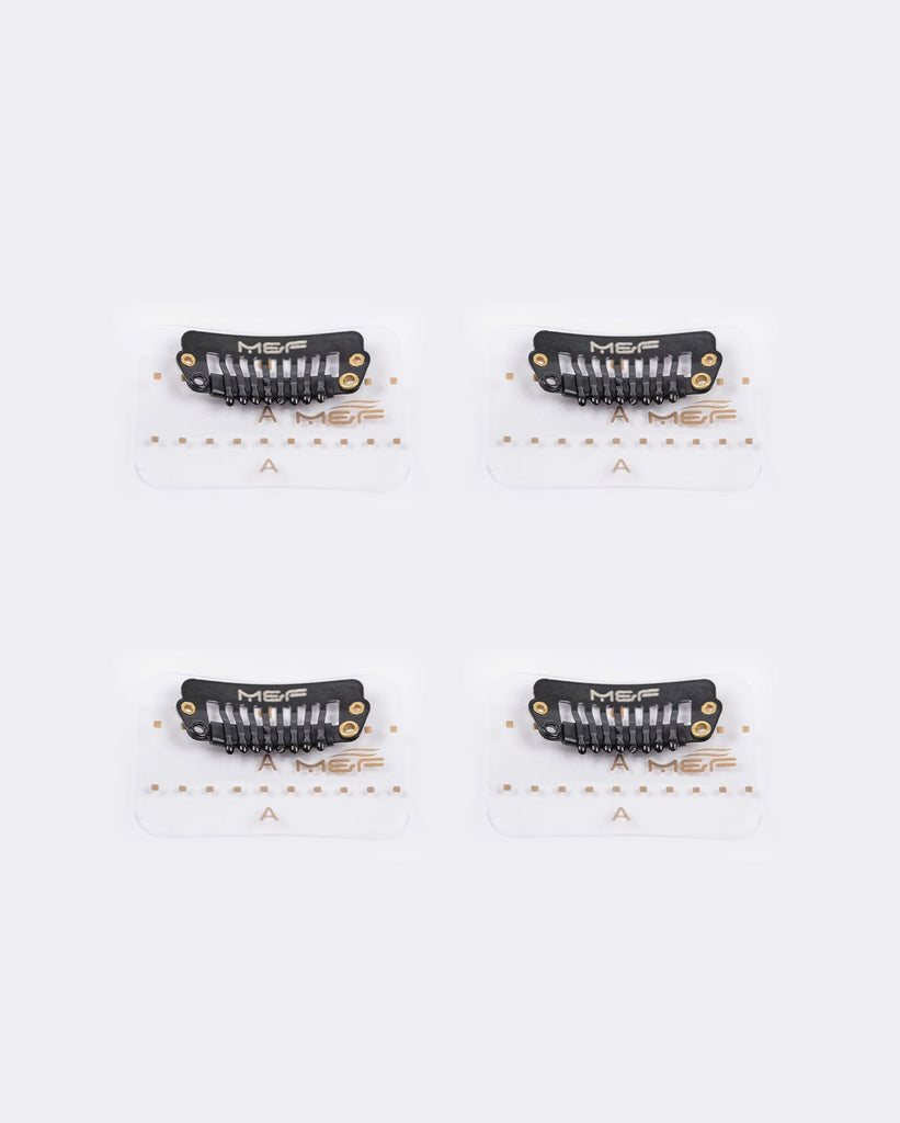 قاعدة مشبك 4 سم أسود - M and F Hair Trading, L.L.C.