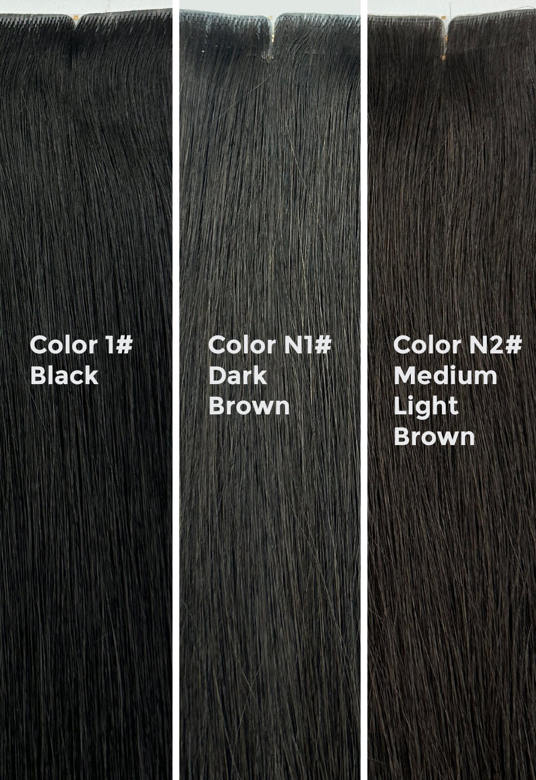 وصلات شعر جولد كويك ليب - G18B | اللون 1# أسود