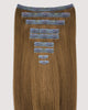 Hair Extensions – S18 Full Set (All Sizes A–F), Color 4# Light Brown | 18-Inch Clip-In Extensions