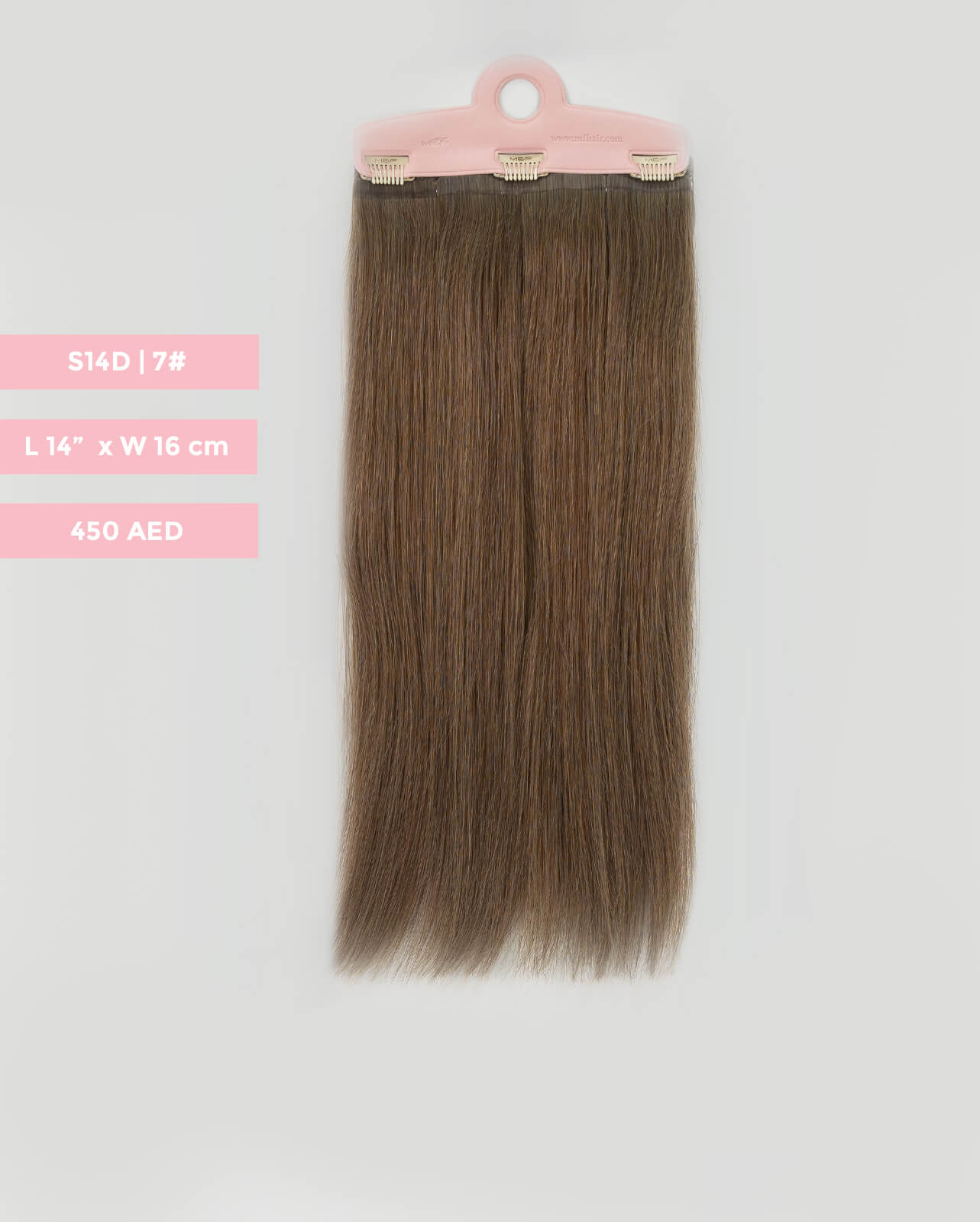 Quicklip Hair Extension Back Layers 16 cm