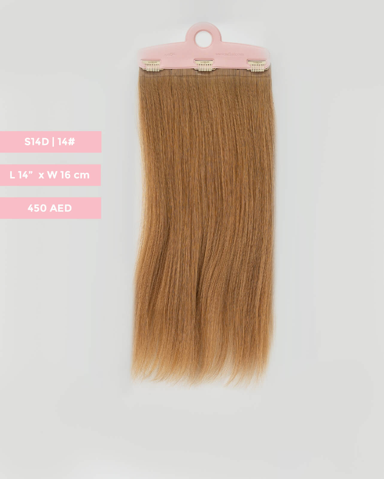 Quicklip Hair Extension Back Layers 16 cm