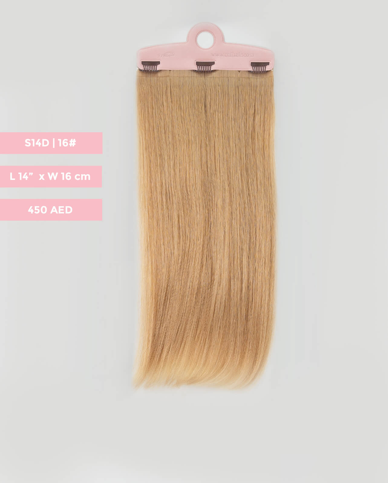 Quicklip Hair Extension Back Layers 16 cm