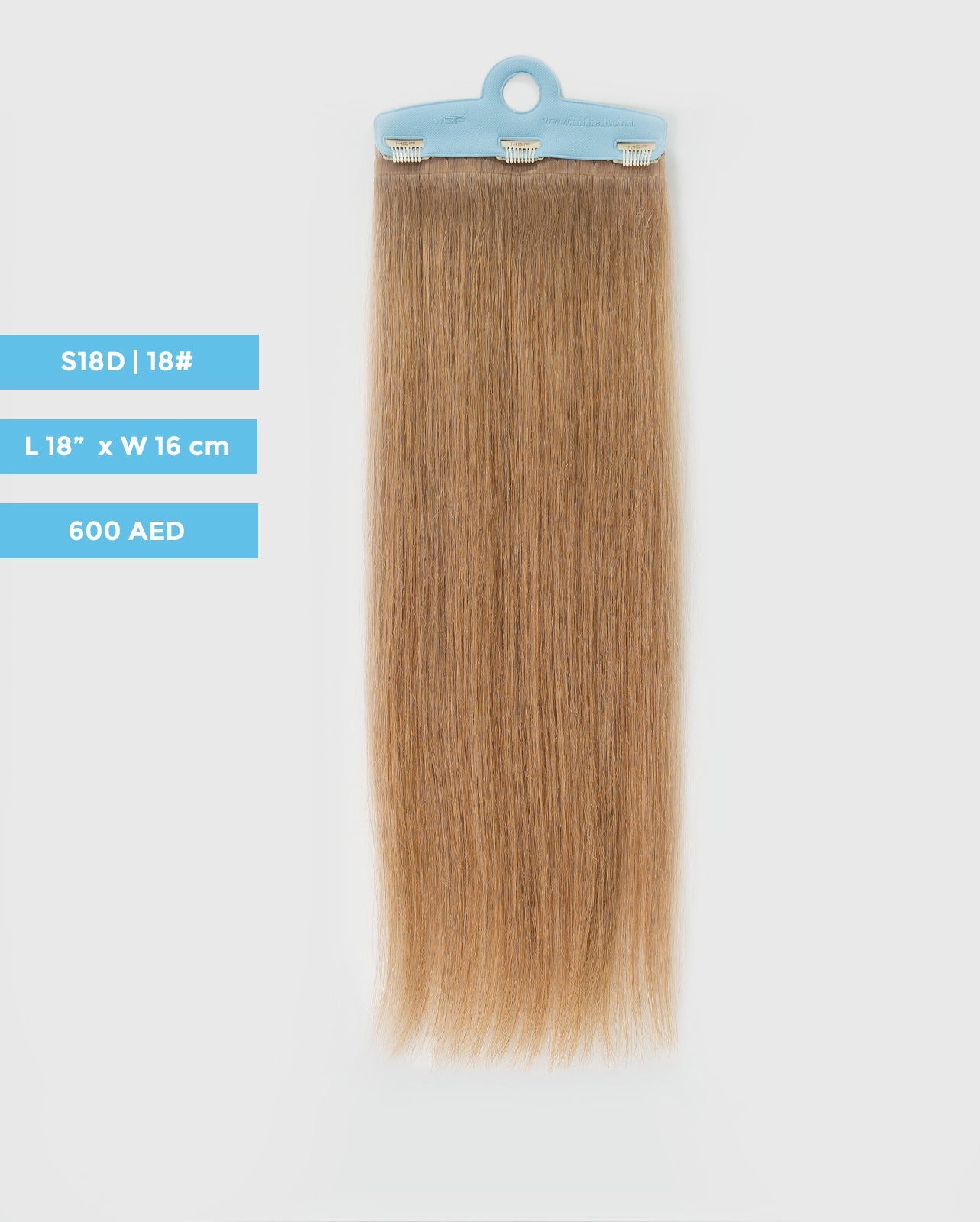 Quicklip Hair Extension Back Layers 16 cm