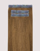 14" Clip - In Human Hair Extensions (Medium Bundle C + D), Color 4 Light Brown | Hair Extensions Dubai - M and F Hair Trading, L.L.C.