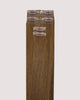 22" Clip - In Human Hair Extensions (Short Bundle A + B), Color 4 Light Brown | Hair Extensions Dubai - M and F Hair Trading, L.L.C.
