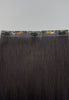 Gold QuickLip Hair Extensions – G18E | Color 1B# Dark Brown