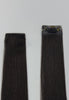 Gold QuickLip Hair Extensions – G18A | Color 1B# Dark Brown