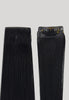 Gold QuickLip Hair Extensions – G18A | Color 1# Black