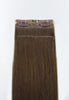 Gold QuickLip Hair Extensions – G18B | Color 2# Brown