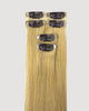 Ash Blonde Highlight Extensions – MQ18 Bundle Color 16 | Clip - In & Halo Ready - M and F Hair Trading, L.L.C.