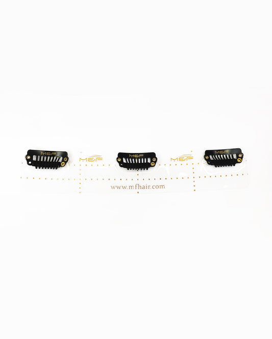 Clip Base 16 cm Black - M and F Hair Trading, L.L.C.