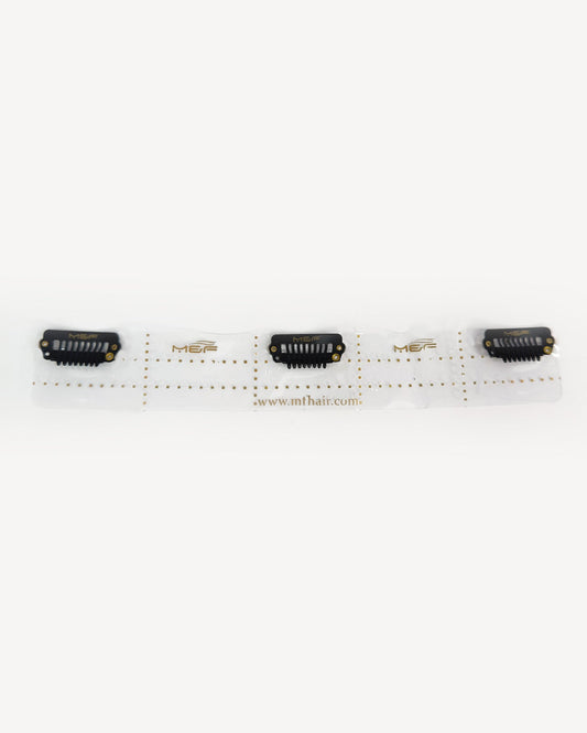 Clip Base 20 cm Black - M and F Hair Trading, L.L.C.