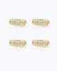 Clip Base 4 cm White - M and F Hair Trading, L.L.C.
