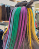 Crazy Color Highlight Extensions – MQ14 Pink Mermaid | Clip - In - M and F Hair Trading, L.L.C.