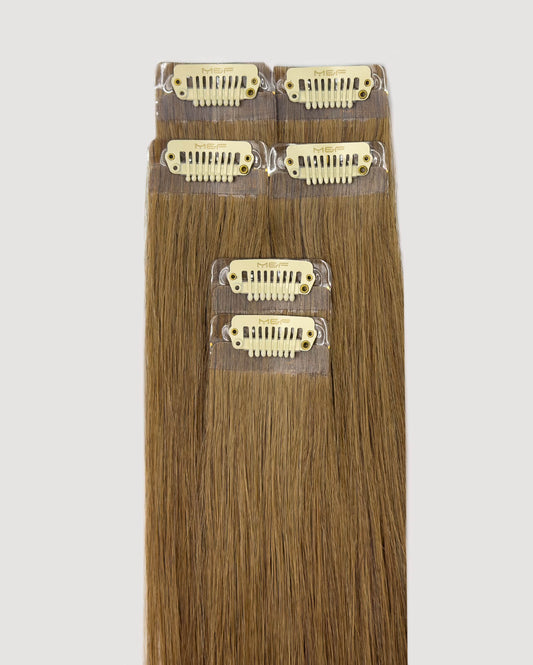 وصلات شعر إيفريداي - كيو كيو 14 لون 10 صدئ | مشبك - في & هالو ريدي - إم آند إف هير تريدينج، ذ.م.م.م.م