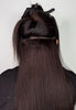 Gold QuickLip Hair Extensions – G18D | Color 1B Dark Brown - M and F Hair Trading, L.L.C.