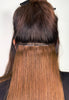 Gold QuickLip Hair Extensions – G18D | Color 2 Brown - M and F Hair Trading, L.L.C.