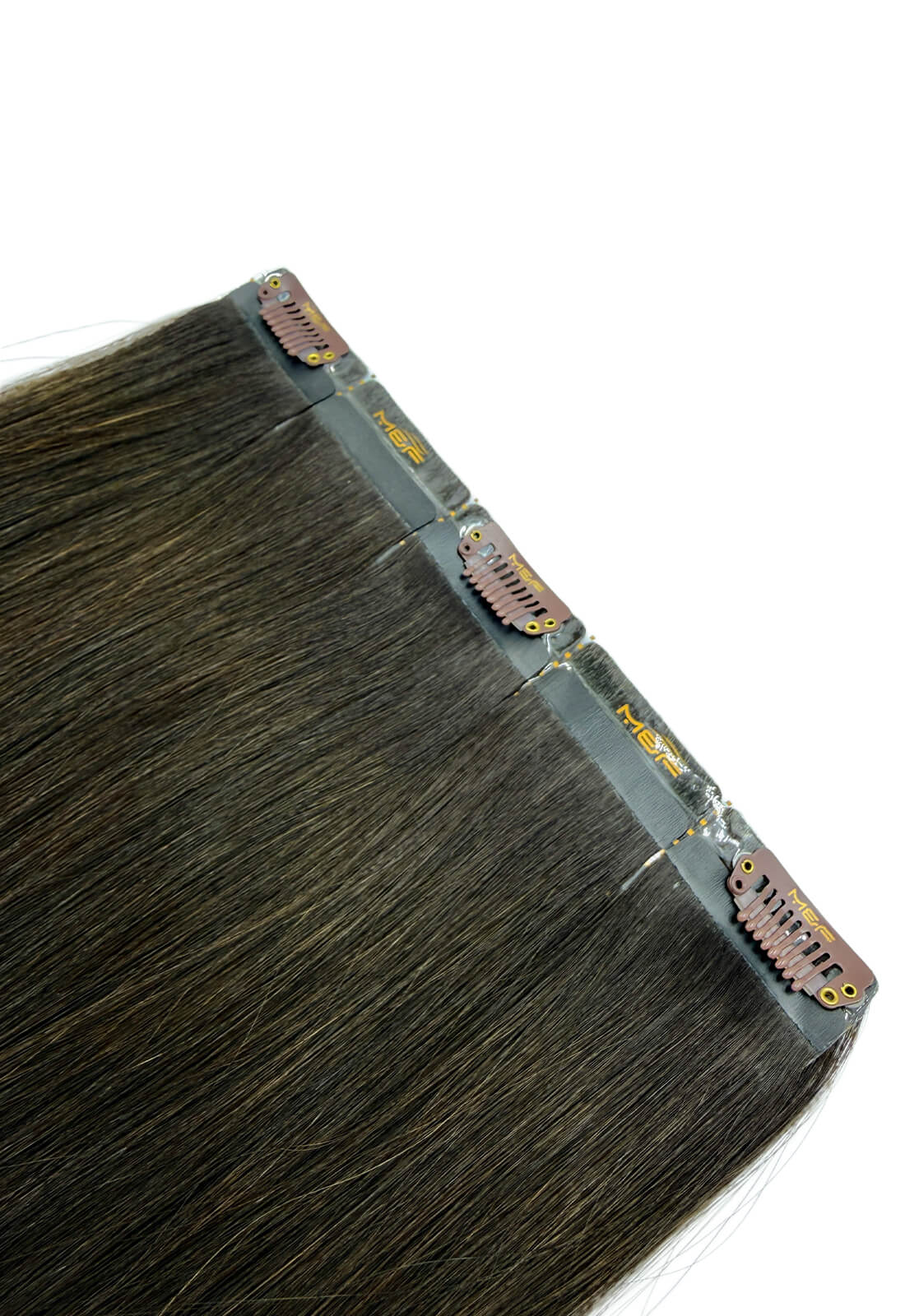 وصلات شعر ذهبية كويك ليب ذهبية - G18D | اللون N2# بني فاتح متوسط