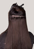 Gold QuickLip Hair Extensions – G18E | Color 1B Dark Brown - M and F Hair Trading, L.L.C.