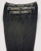 Hair Extensions – S18 Big Bundle (Sizes D + E + F), Color 1 Black | 18 - Inch Clip - In Extensions - M and F Hair Trading, L.L.C.