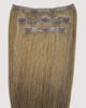 Hair Extensions – S18 Big Bundle (Sizes D + E + F), Color 7 Ash | 18 - Inch Clip - In Extensions - M and F Hair Trading, L.L.C.