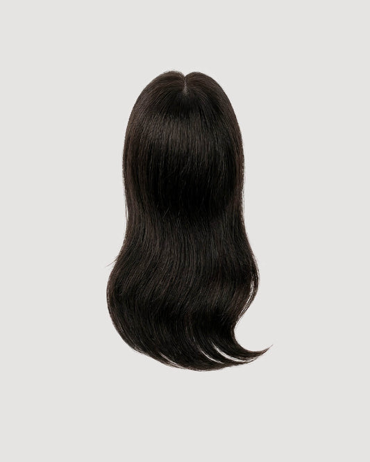 توبر شعر طبيعي طويل – بني غامق N1 | مشبك لإضافة حجم – M and F Hair Trading, L.L.C.