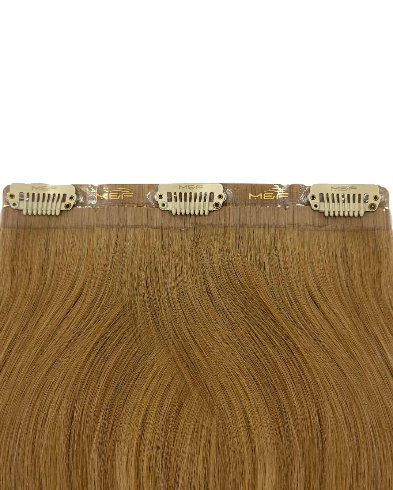 Long Hair Extension – S22D | Caramel | 16cm Width Clip-In Piece
