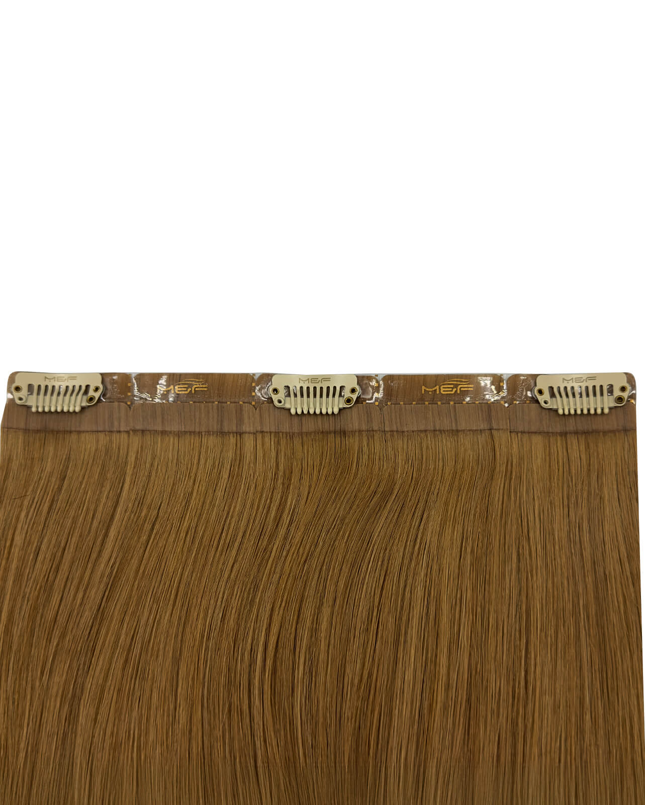 Long Hair Extension – S22E | Caramel | 20cm Width Clip-In Piece