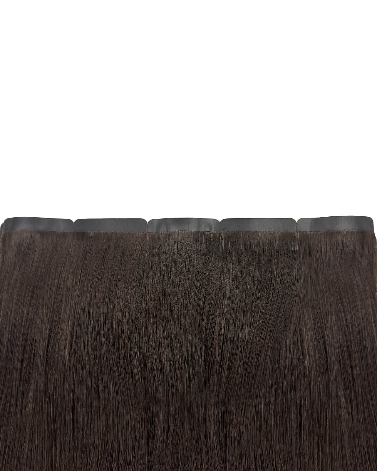 Long Hair Extension – S22E | Dark Brown | 20cm Width Clip-In Piece