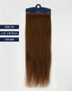 Long Hair Extension – S22E | Light Brown | 20cm Width Clip - In Piece - M and F Hair Trading, L.L.C.
