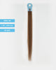 Medium Hair Extension – S18A | Light Brown | 4cm Width Clip - In Piece - M and F Hair Trading, L.L.C.
