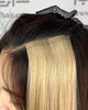 Medium Hair Extension – S18B | Light Ash Blonde | 8cm Width Clip - In Piece - M and F Hair Trading, L.L.C.
