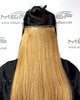 Medium Hair Extension – S18E | Ash Blonde | 20cm Width Clip - In Piece - M and F Hair Trading, L.L.C.