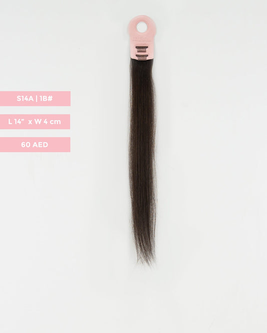 Mini Q Hair Extension – S14A 1B# - M and F Hair Trading, L.L.C.