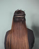 Gold QuickLip Hair Extensions – G18F | Color 2# Brown