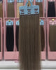 Hair Extensions – S18 Small Bundle (Sizes A + B + C), Color 7# Ash | 18-Inch Clip-In Extensions