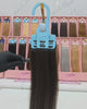 Everyday Hair Extensions - QQ18 Color 1B# Dark Brown | Clip-In & Halo Ready
