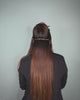 Gold QuickLip Hair Extensions – G18D | Color 2# Brown