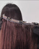 Short Hair Extension – S14F | Dark Brown | 24cm Width Clip-In Piece