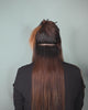 Gold QuickLip Hair Extensions – G18C | Color 2# Brown