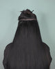 Gold QuickLip Hair Extensions – G18F | Color 1# Black