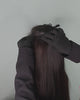 Gold QuickLip Hair Extensions – G18B | Color 1B# Dark Brown