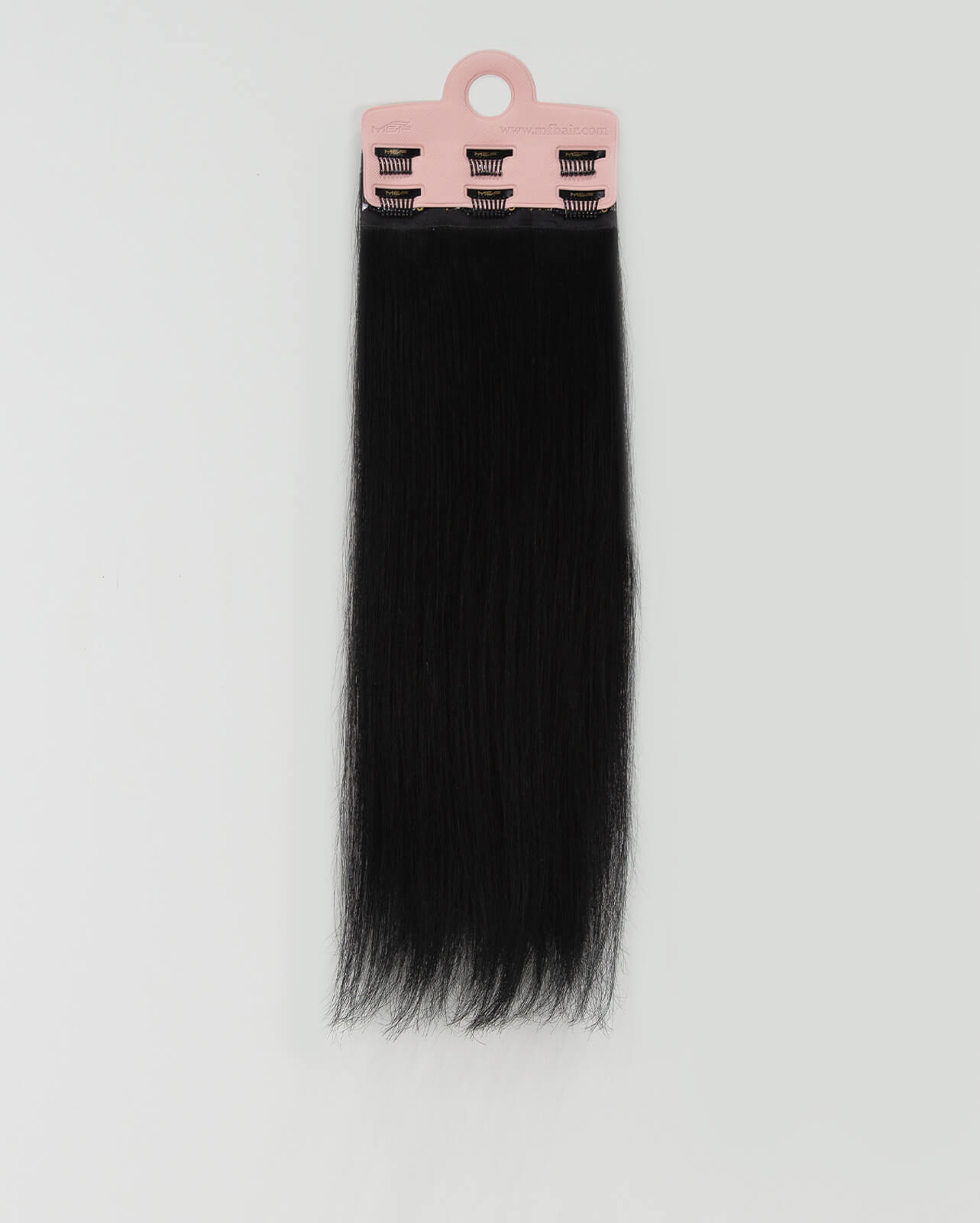 Quicklip Hair Extension Back Layers | Black 12cm - M and F Hair Trading, L.L.C.