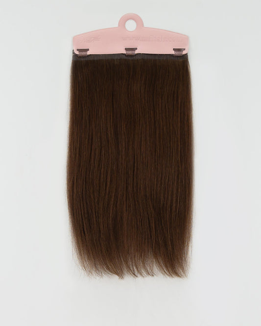 Quicklip Hair Extension Back Layers | Brown 20cm - M and F Hair Trading, L.L.C.